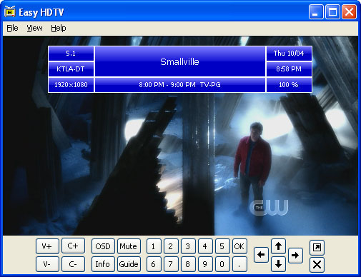 Easy HDTV 64-bit screenshot