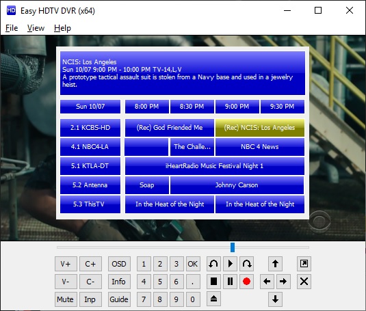 Easy HDTV DVR screenshot